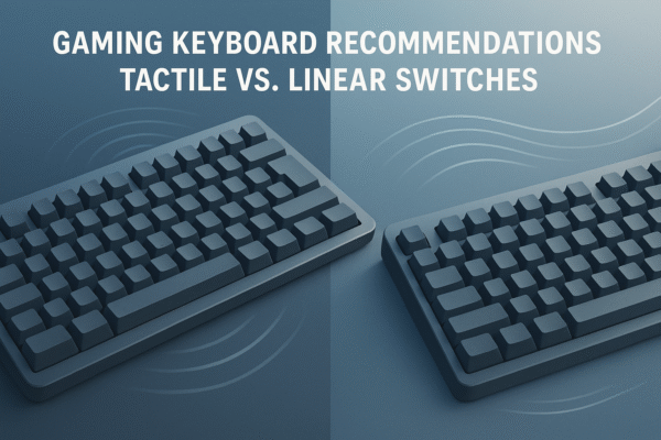 Gaming Keyboard Recommendations: Tactile vs. Linear Switches